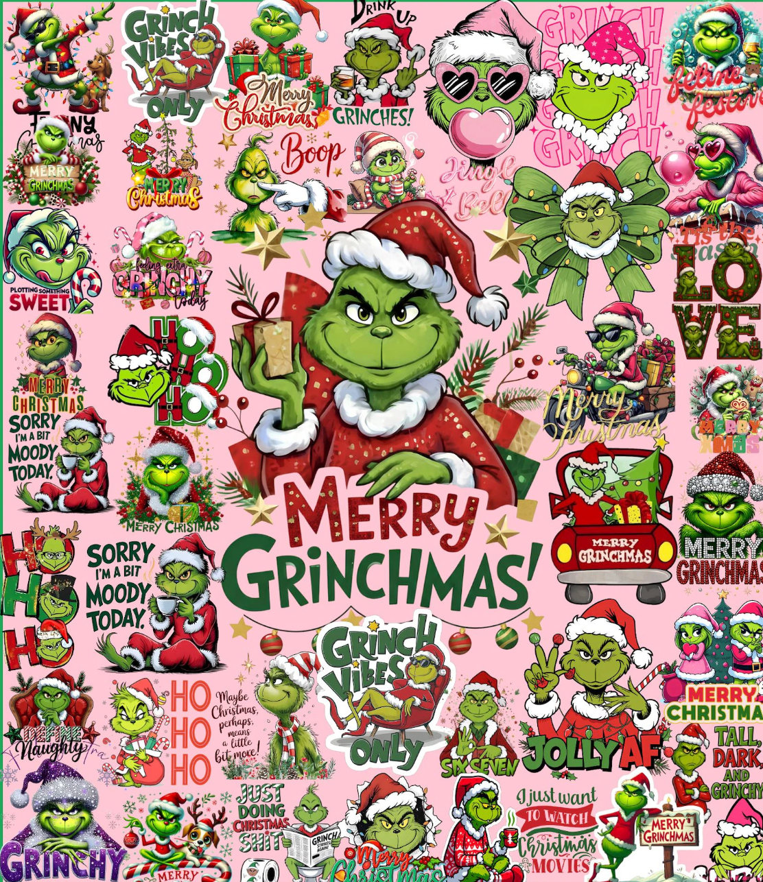 24,000+ Christmas PNG Bundle – Santa, Gnomes, Holiday Sublimation & T-Shirt Designs