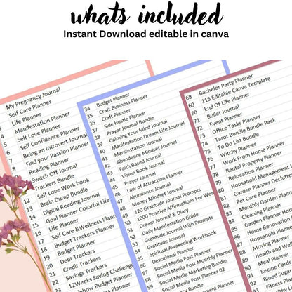 ON SALE: 15,000+ PLR Planner & Journal Pages with MRR/PLR Rights