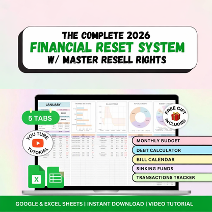 Ultimate 2026 Financial Reset System (MRR Included)