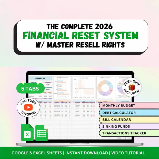 Ultimate 2026 Financial Reset System (MRR Included)