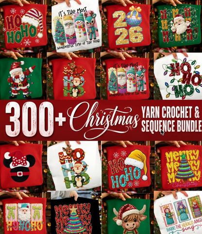 24,000+ Christmas PNG Bundle – Santa, Gnomes, Holiday Sublimation & T-Shirt Designs