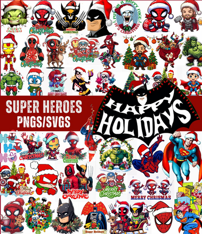 24,000+ Christmas PNG Bundle – Santa, Gnomes, Holiday Sublimation & T-Shirt Designs