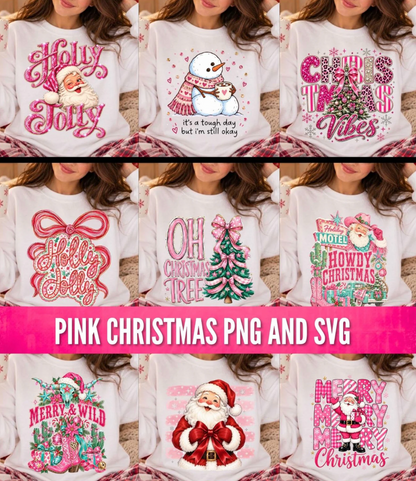 24,000+ Christmas PNG Bundle – Santa, Gnomes, Holiday Sublimation & T-Shirt Designs