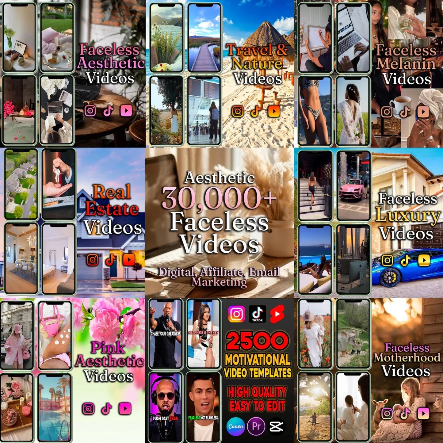 100,000 Viral Reels | PLR/MRR Resell Rights