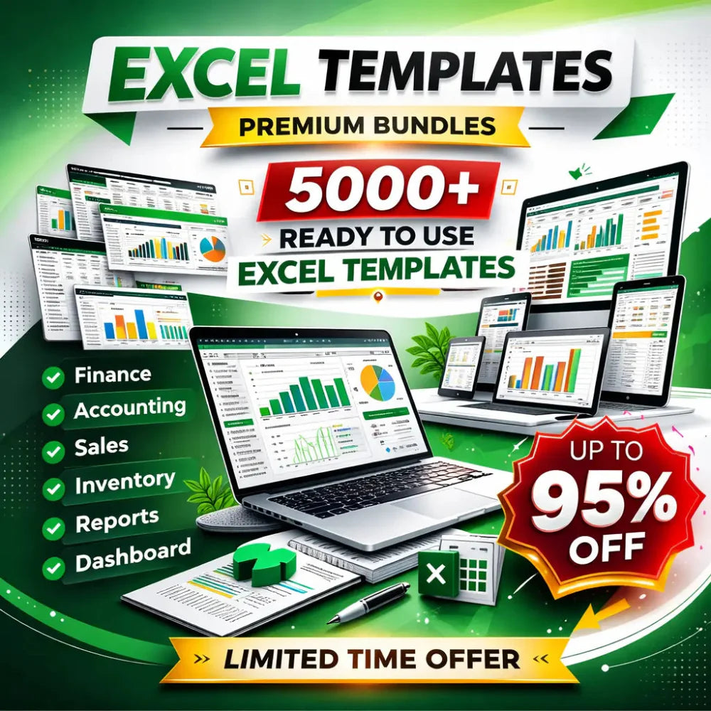 5000+ Excel Templates | PLR/MRR Resell Rights